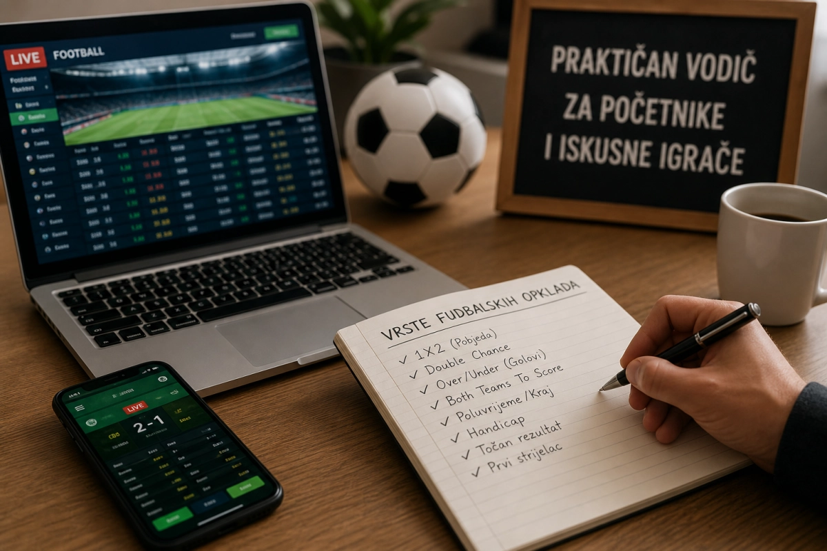 Vrste fudbalskih opklada: praktičan vodič za početnike i iskusne igrače